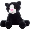 Wiky Mačka plyšová čierna 14 cm WKW046708