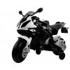 mamido Detská výkonná elektrická motorka BMW S1000RR čierna