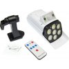 MasterLED Solárne nástenné svietidlo, tvar kamery, DO, 8W, IP65, ML4541