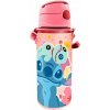 Kids Euroswan Hliníková fľaša s náustkom - Lilo & Stitch 600 ml, ružová