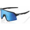 Cyklistické okuliare 100% S3 - Matte Black - HiPER Blue Multilayer Mirror Lens