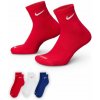 Vysoké bavlnené ponožky Nike EVERYDAY PLUS CUSHIONED (3 PAIRS) SX6890-996 - S
