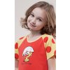 Vienetta Kids Detská nočná košeľa s krátkym rukávom Chicken Farba: Červená, Veľkosť: 11/12
