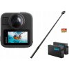 GoPro MAX2 Kamera so súpravou príslušenstva 2x Batéria Enduro, Selfie tyč a Karta 64GB