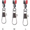 Mistrall priebežná karabínka s obratlíkom Moved head veľ.M 18 kg 10 ks