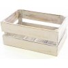 DIVERO Vintage debna, biela, 47 cm x 29,5 cm