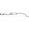 Stredný tlmič výfuku Bosal Deutschland GmbH 293-305