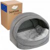 Superkissen24 búdka pre psa viacfarebná 41 cm x 30 cm