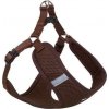 Nobby Postroj Mesh Reflect Harness M hnědý 48-56 cm