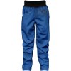 WAMU detské softshellové nohavice BAGR modrá