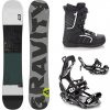 Gravity Silent 24/25 snowboard + Raven Fastec FT360 black vázání + Raven Target obuv - 156 cm + S (EU 35-40)