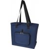 Skladacia nákupná taška EcoFold z materiálu RPET as objemom 16 l - Námornícka modrá