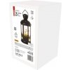 Emos DCLV15 LED dekorace vánoční lucerna se svíčkami černá 35,5 cm 3x C vnitřní vintage