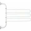 Aqualine WHITE LINE otočný trojsušiak, biela 8002