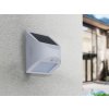 LED biele nástenné solárne svietidlo 3W / 3000K / 4000K - LS125