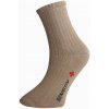 Ovecha Ponožky pre osoby s objemnými nohami - béžové - Veľkosť: L (35-38)