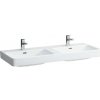 Laufen - Pro S Dvojumývadlo, 120x47 cm, 2 otvory na batérie, biela H8149660001041