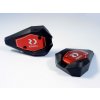 RDMOTO Crash sliders RDMOTO KTM13N black polyamide with red caps