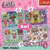 TREFL LOL Surprise Seznamte se s panenkami 4v1 35,48,54,70 dielov