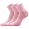 Voxx Adventurik Detské športové ponožky 3 páry ružová