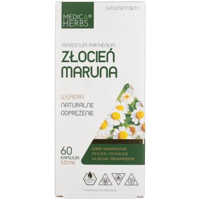 Medica Herbs Feverfew 520 mg 60 kapsúl