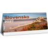 Stolový kalendár stĺpcový 30 x 12 cm - Slovensko 2026