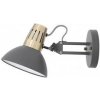 GTV Nástěnné svítidlo ARTEMIA, 2195, AC 220–240 V, 50/60 Hz, 1*E27, max. 40 W, IP20, prům. 16,3 cm, jednoduché černé