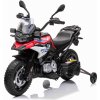 Elektrická Motorka BMW F850 GS, Licencované, 12V batéria, EVA mäkké kolesá, 2 x 35W motor,LED Svetlá, Pomocné kolieska, červená