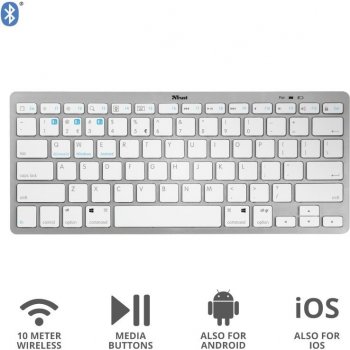 Trust Nado Bluetooth Wireless Keyboard 23746 od 19,29 € - Heureka.sk