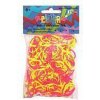 Rainbow Loom detské gumičky dvojfarebné 20945 ružovo žlté