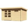 Drevený záhradný domček BASTRUP 8 Lanitplast