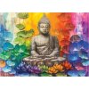 EUROGRAPHICS Puzzle Farebný Budha 1000 dielikov