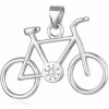 Agato Strieborný prívesok Bicykel AGH734M