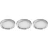 Livarno home Zabudovateľné LED svietidlo (okrúhly tvar, 3-dielna súprava) (100354148)