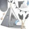 Teepee stan NK-406 Nukido - šedý