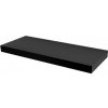 Mybath MyVento doska pod umývadlo 120 x 8 x 50 matná čierna MP120S90