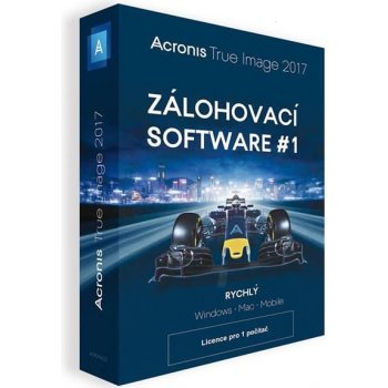 BOX Acronis True Image 2017 for 5 PC CZ