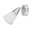 Rabalux Nicolette nástenná lampa 1x40 W biela-chrómová 6767