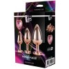 Dream Toys Gleaming Love Plug Rose Gold Set