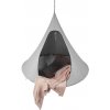 Tempo Kondela Závesné hojdacie kreslo, svetlosivá, KLORIN NEW KIDS CACOON HAMMOCK