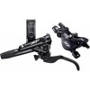 Brzdový strmeň+páčka Shimano XT M8100 čierny predný napojený