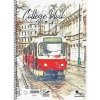 College A5 notes blok B špirála+dierky linajkový 50 listov