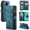Multifunkčné peňaženkové puzdro CaseMe na Xiaomi Redmi Note 9S/9 Pro - Modrá
