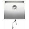 Blanco CLARON 450-IF nerez hodvábny lesk 521574 + Blanco MIDA-S chróm 521454