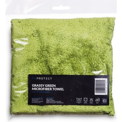 FX Protect Grassy Green Boa Microfiber Towel 500 GSM 40 x 40 cm
