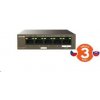Tenda TEG1105PD - 5-portový PoE PD Gigabit Ethernet Switch, 1x PoE IN, 4x PoE OUT, kovový, bez ventilátora TEG1105PD