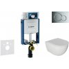 Geberit Kombifix - Set predstenovej inštalácie, klozetu Oudee a dosky softclose, tlačidlo Sigma01, lesklý chróm SANI15CA1114