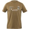 Tilak triko coyote / evoluce M; Hnědá triko