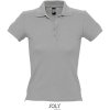 SOL's Collection Polokošile People, krátký rukáv, dámská COT25131007703-grey melang L Melír šedá