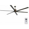 FARO Barcelona FARO 33462A - Stropný ventilátor ANDROS XL hnedá pr. 213 cm + diaľkové ovládanie FA33462A + záruka 3 roky zadarmo
